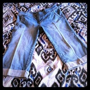 Vintage DKNY low rise cropped pant